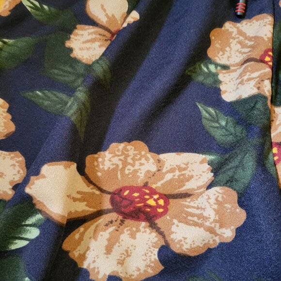 Women's Long Floral Dress Pants Small/Medium - Picture 3 of 3